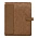 Ежедневник-органайзер Twill, недатированный, коричневый_недатированный