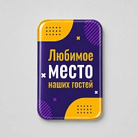 Смоляной стикер вертикальный на дверь M, 9,3х13,7 см
