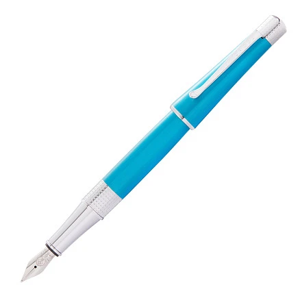 Перьевая ручка Cross Beverly Teal lacquer, перо М