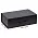 Подарочная коробка, размер 38,5*26*10,5 см, Solution Prestige Big Case Soft с магнитным клапаном и ручкой , с EVA ложементом 36,8*25,1*4 см под индивидуальную вырубку  , черная,_черный, бумага под лён