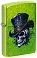 Зажигалка ZIPPO Steampunk Skeleton с покрытием Lurid™, латунь/сталь, зеленая, глянцевая, 38x13x57 мм small_img_1