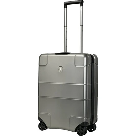 Чемодан VICTORINOX Lexicon, серый, 100% поликарбонат, 40x20x55 см, 34 л