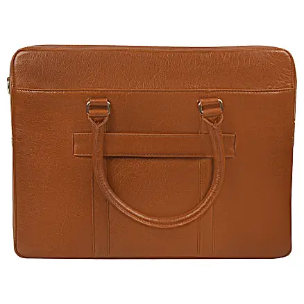 Портфель для ноутбука Vancouver Buffalino Leather из натуральной кожи, коричневый