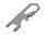 Мультиинструмент Carabiner, серебристый_СЕРЕБРИСТЫЙ