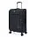 Чемодан TORBER Brosno, чёрный, нейлон 600D, 43,5 х 26х 68 см, 56 л_ЧЕРНЫЙ-BLACK
