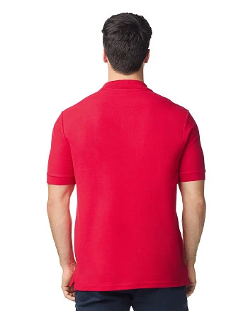 Футболка поло PREMIUM COTTON ADULT DOUBLE PIQUE, КРАСНЫЙ S