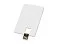 Флеш-карта USB 2.0 16 Gb в виде пластиковой карты Card, белый small_img_2