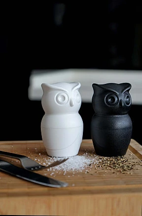 МЕЛЬНИЦА ДЛЯ СПЕЦИЙ Tasty Owl, белая