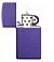 Зажигалка ZIPPO Slim® с покрытием Purple Matte, латунь/сталь, фиолетовая, матовая, 29x10x60 мм small_img_3