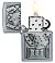Зажигалка ZIPPO Lucky 7 с покрытием Street Chrome, латунь/сталь, серебристая, 38x13x57 мм small_img_3