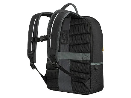 Рюкзак WENGER Move 16, чёрный, переработанный ПЭТ, 33 x 19 x 44 см, 22 л