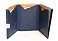 Кошелек S.Quire, натуральная кожа синяя тисненая матовая 70*93*12 мм small_img_3