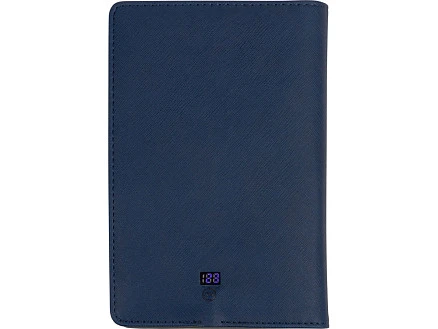 Органайзер с функцией беспроводной зарядки Manner, 5000 mah, темно-синий (Р)