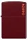 Зажигалка ZIPPO Classic с покрытием Merlot, латунь/сталь, бордовая, глянцевая, 38x13x57 мм small_img_2