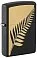 Зажигалка ZIPPO Zen Flora Design с покрытием Black Matte, латунь/сталь, черная, матовая, 38x13x57 мм small_img_1