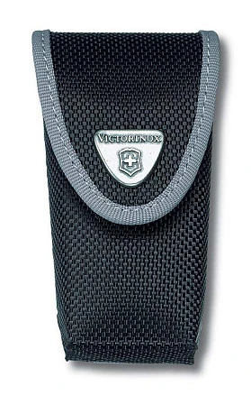 Чехол на ремень VICTORINOX для ножей 91 и 93 мм толщиной 2-4 уровня, на липучке, нейлоновый, чёрный
