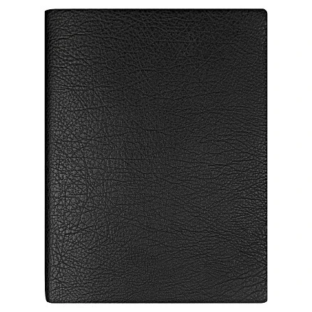 Ежедневник Flexy Foggia Leatherette B5, черный, недатированный, в гибкой обложке  в подарочной коробке