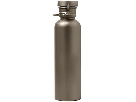 Бутылка для воды из титана Titan, 750ml, темно-серый