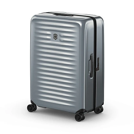 Чемодан VICTORINOX Airox, серебристый, 100% поликарбонат Makrolon, 50x32x75 см, 98 л