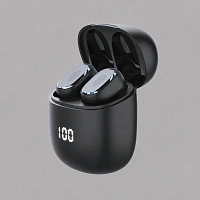 Беспроводные наушники с микрофоном Air Buds Pro, TWS, BT 5.3, LED, 300 мАч, черный, Deppa