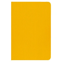 Блокнот Forest Alfa Polo Linen А5, недатированный, в твердой обложке, желтый