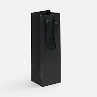Пакет под бутылку Vindemia ver.2, черный