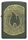 Зажигалка ZIPPO Wood Ring с покрытием Green Matte, латунь/сталь, зеленая, матовая, 38x13x57 мм small_img_2