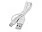 Кабель USB 2.0 A - USB Type-C, белый_БЕЛЫЙ