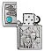 Зажигалка ZIPPO Wolf Design с покрытием Brushed Chrome, латунь/сталь, серебристая, 36x12x56 мм small_img_4