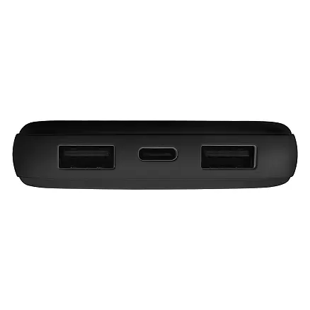 Внешний аккумулятор «Universal», 10 000 mAH, 5V 2.4 A, черный