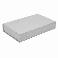 Складная коробка FlipTop (24х35х4 см), серый