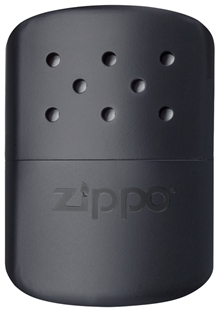 Каталитическая грелка ZIPPO, алюминий с покрытием Black, чёрная, матовая, на 12 ч, 66x13x99 мм