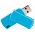 Флеш накопитель USB 2.0 Goodram Colour 16GB, пластик, голубой/голубой_голубой