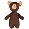 Игрушка Beastie Toys, мишка с белым шарфом small_img_3