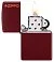 Зажигалка ZIPPO Classic с покрытием Merlot, латунь/сталь, бордовая, глянцевая, 38x13x57 мм small_img_3