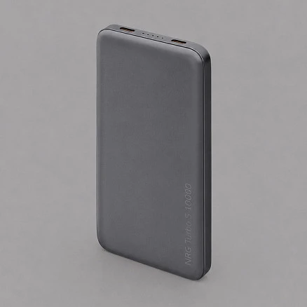 Внешний АКБ NRG Turbo S 10000 mAh, 20Вт, графит, Deppa