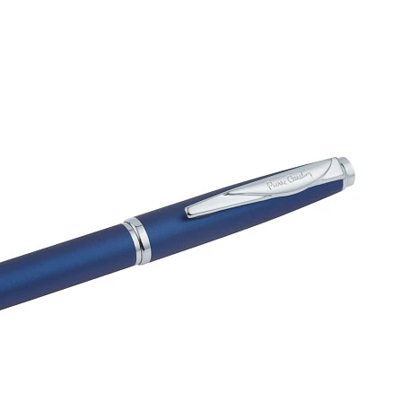 Ручка шариковая Pierre Cardin GAMME Classic, синий матовый. Упаковка Е