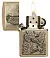 Зажигалка ZIPPO Eagles, с покрытием Brushed Brass, латунь/сталь, золотистая, матовая, 38x13x57 мм small_img_2