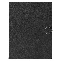 Ежедневник Alfa Omega Mocca Business Edition B5, в твердой обложке, с магнитной застежкой, черный, в подарочной коробке