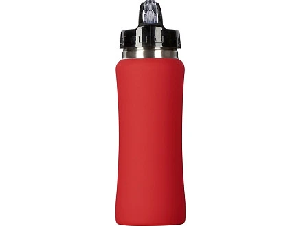 Бутылка для воды Bottle C1, сталь, soft touch, 600 мл, красный (Р)