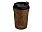Термокружка CAFe COMPACT, 380 мл, wood_ДЕРЕВО