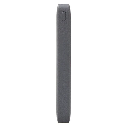 Внешний аккумулятор (powerbank) «WeCharge Velvet», 10 000 mAH, 5V -2A , c цифровым дисплеем для контроля заряда, серый