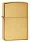 Зажигалка ZIPPO с покрытием Brushed Brass, латунь/сталь, золотистая, матовая, 38x13x57 мм_ЗОЛОТИСТЫЙ