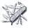 Нож перочинный VICTORINOX Huntsman, 91 мм, 15 функций, полупрозрачный серебристый_СЕРЕБРИСТЫЙ