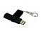 Флешка с поворотным механизмом, c дополнительным разъемом Micro USB, 16 Гб, черный small_img_3