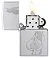 Зажигалка ZIPPO Devilish Ace с покрытием Satin Chrome, латунь/сталь, серебристая, 38x13x57 мм small_img_3