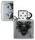 Зажигалка ZIPPO Dragon Design с покрытием Linen Weave, латунь/сталь, серебристая, 38x13x57 мм small_img_4