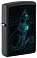 Зажигалка ZIPPO Spiritual Cat с покрытием Black Light, латунь/сталь, черная, матовая 38x13x57 мм small_img_1