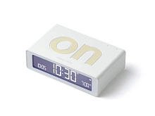 Часы настольные Flip Mini, белый