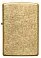 Зажигалка ZIPPO Classic с покрытием Tumbled Brass, латунь/сталь, золотистая, матовая, 38x13x57 мм small_img_2